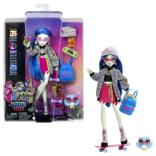 Păpușa Barbie Monster High „Ghoulia Yelps și Sir Hoots A Lot” cumpăra în Chișinau
