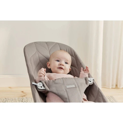 Balansoar BabyBjorn Bliss Woven Petal Quilt, Sand Grey cumpăra în Chișinau