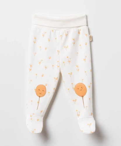 Штанишки BabyCosy Ivory & Orange, 2 шт. (3-6М) купить в Кишиневе