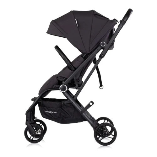 Cărucior de plimbare cu scaun rotativ 360° Chipolino Go Twist Charcoal cumpăra în Chișinau