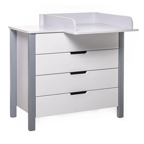 Comoda-masuta de infasat Eucalyptus Karol90 White+Gray cumpăra în Chișinau