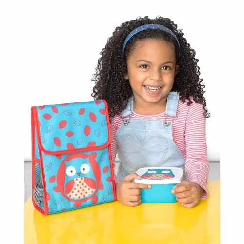 Pungă pentru prânz Skip Hop Zoo Owl, 18x11x24 cm cumpăra în Chișinau