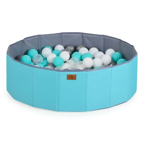 Коврик для детей с шариками Moni Melo 90 balls Mint, 80x80x26 см купить в Кишиневе