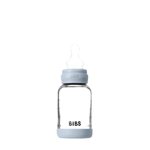 Biberon pentru bebelusi din sticla Bibs Silicone Baby Blue, 120 ml cumpăra în Chișinau