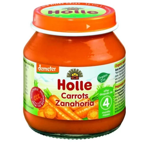 Piure Holle din morcov (4 luni+), 125 g cumpăra în Chișinau