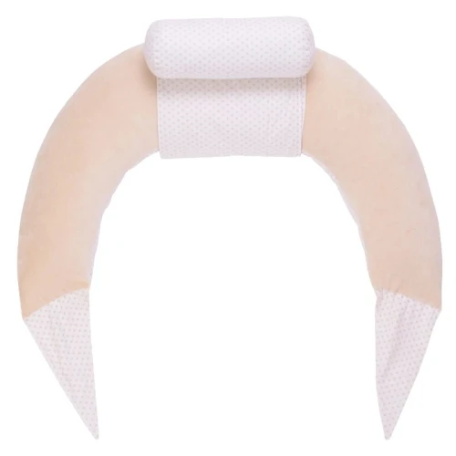 Perna pentru alaptare Veres Confort Lux Velour Stars Beige, 200x75 cm cumpăra în Chișinau