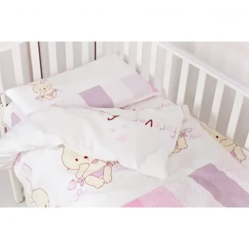 Lenjerie de patut (3 elemente) Twins Dolce Friends Pink cumpăra în Chișinau