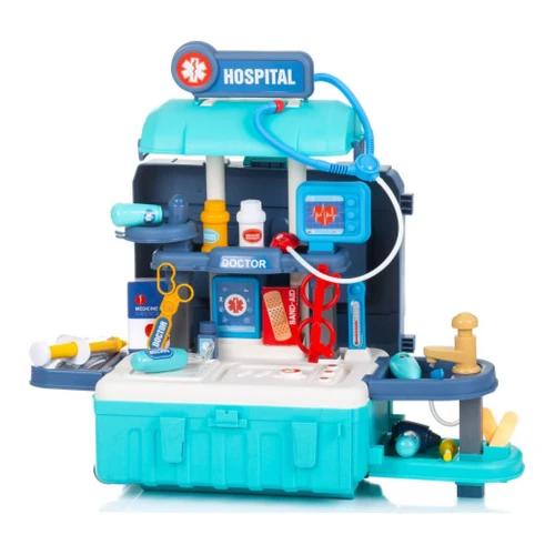 Игровой набор доктор Chipolino Мобильная больница 3 в 1 DIPK002434DS, 38 предметов купить в Кишиневе