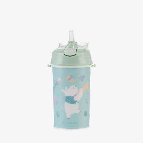 Cană cu pai și curea Kikkaboo Music Fest Mint (8 luni+), 450 ml cumpăra în Chișinau