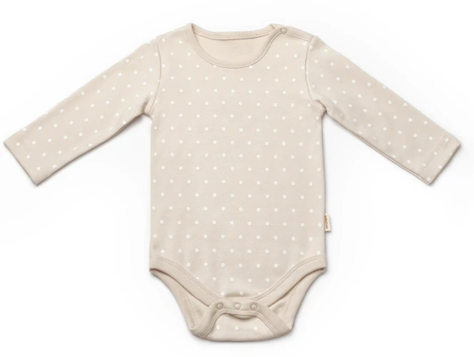 Body cu mânecă lungă BabyCosy Beige, 3 buc. (18-24L) cumpăra în Chișinau