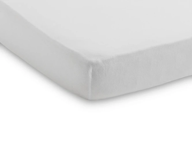 Простыня на резинке Jollein Jersey White, 120x60 см, 2 шт. купить в Кишиневе