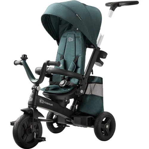 Трёхколёсный велосипед Kinderkraft Easytwist Green купить в Кишиневе