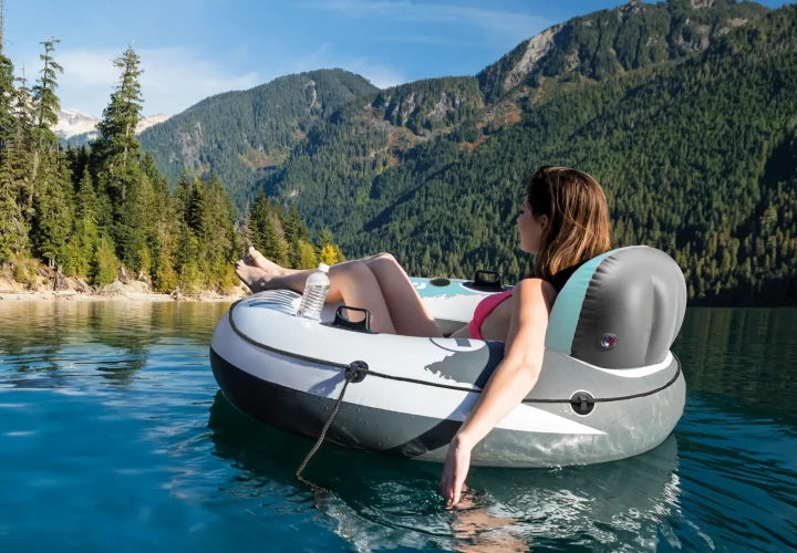 Надувной круг Intex River Run 1 Light Blue купить в Кишиневе