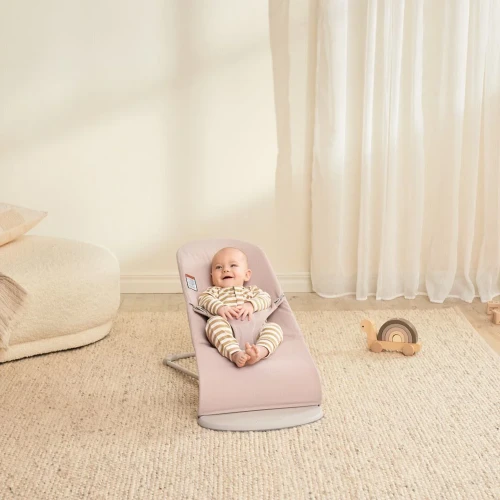 Balansoar BabyBjorn Bliss Light Pink, țesătură Melange cumpăra în Chișinau