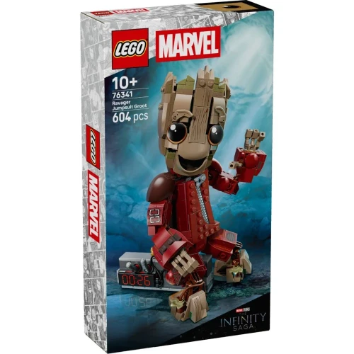 Конструкторы Lego Marvel Ravager Jumpsuit Groot, 604 элементов купить в Кишиневе