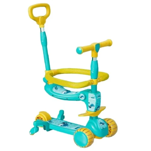 Trotinetă Riki Turquoise/Pink/Blue cumpăra în Chișinau