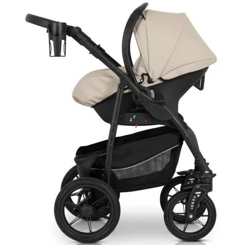 Carucior 3 in 1 Verdi Sonic Comfort Ecru Black cumpăra în Chișinau