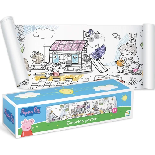 Постер-раскраска Dodo Peppa Pig «Время игры», 70 см купить в Кишиневе