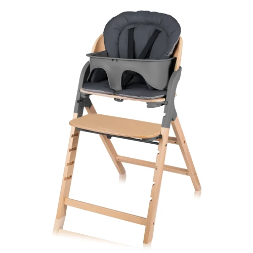 Scaun pentru hranire 3 în 1 Lionelo Megan Grey Wood cumpăra în Chișinau