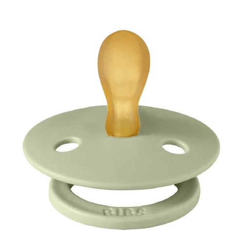 Пустышка анатомическая, круглая и симметричная латексная Bibs Colour Try It Sage (0-6 мес), 3 шт. купить в Кишиневе