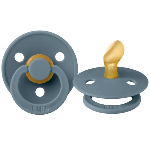 Пустышка анатомическая латексная Bibs Colour Petrol 0-6 мес купить в Кишиневе