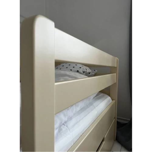 Детская кровать Goydalka Aurora Бежевый с ящиком, 160x80 cм купить в Кишиневе