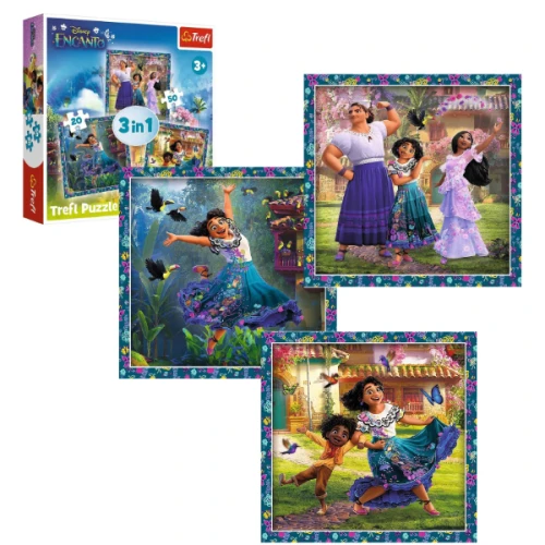 Puzzle Toys Outlet 3 în 1 Eroii din Encanto, 106 piese cumpăra în Chișinau