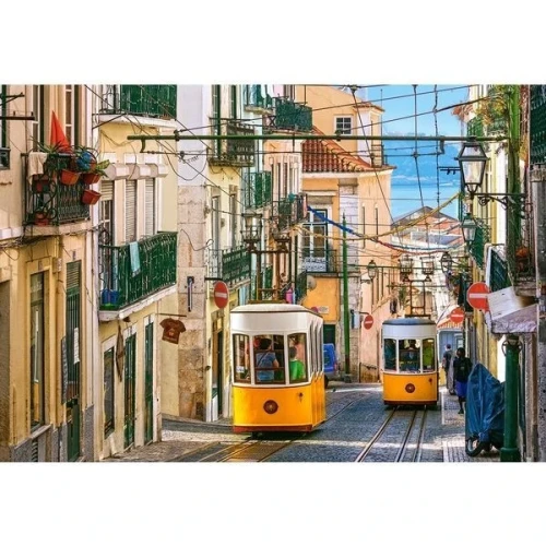 Пазл Castorland Lisbon Trams Portugal, 1000 элементов купить в Кишиневе
