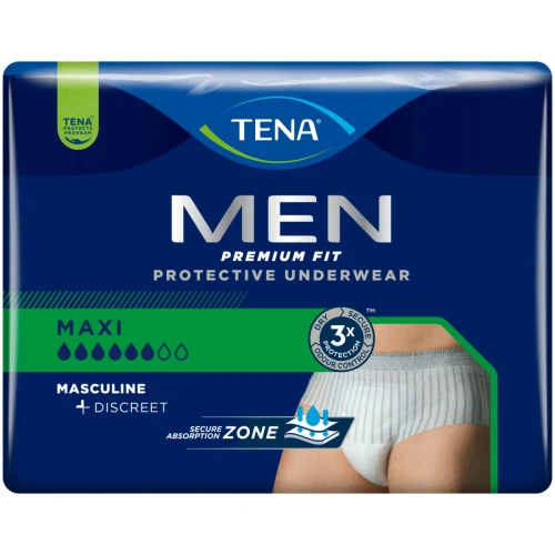 Подгузники-трусики для взрослых Tena Men Premium Fit Maxi, размер S/M, 12 шт. купить в Кишиневе