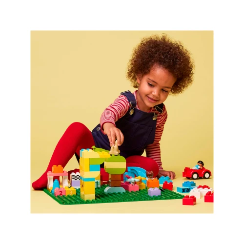 Placă de construcție Lego Duplo Green Building Plate 10980, verde, 24 x 24 cumpăra în Chișinau