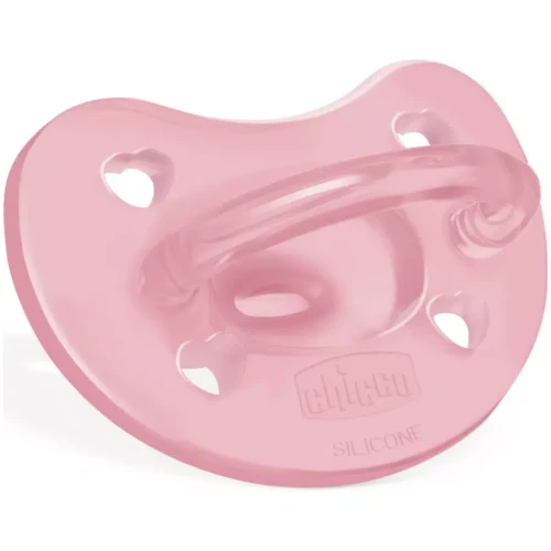 Ортодонтическая пустышка из силикона Chicco PhysioSoft Pink, 6-16 м купить в Кишиневе