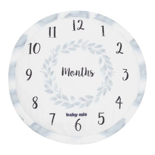 Covoraș de joacă educativ Baby Mix Calendar, alb, 89x58 cm cumpăra în Chișinau