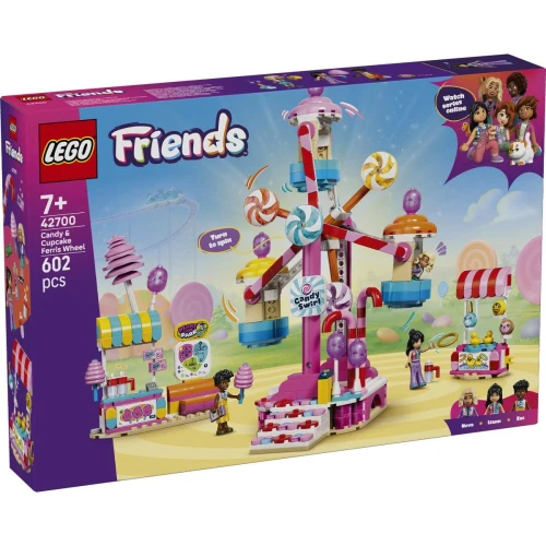 Set construcție Lego Friends Candy & Cupcake Ferris Wheel, 602 elemente cumpăra în Chișinau