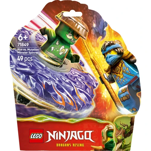 Set construcție Lego Ninjago Nya vs. Mutation Monster Spinner, 49 elemente cumpăra în Chișinau