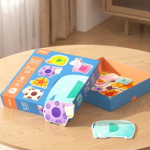 Puzzle Mideer Geometry&Animal, 32 elemente cumpăra în Chișinau