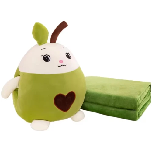 Мягкая игрушка ChiToys Яблоко с одеялом Зелёный, 40 см купить в Кишиневе