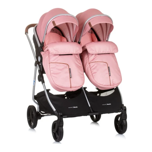 Cărucior pentru gemeni Chipolino Duo Smart Flamingo cumpăra în Chișinau