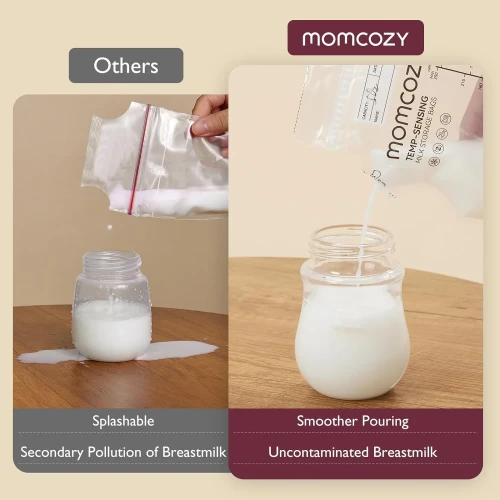 Pungi pentru stocarea laptelui Momcozy, 120 buc., 250 ml cumpăra în Chișinau
