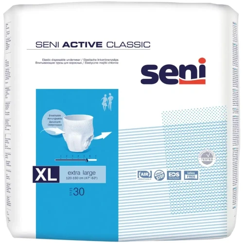 Scutece-chilotei pentru adulti Seni Active Classic, marimea XL, 30 buc. cumpăra în Chișinau