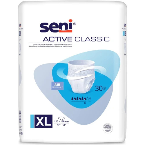 Scutece-chilotei pentru adulti Seni Active Classic, marimea XL, 30 buc. cumpăra în Chișinau