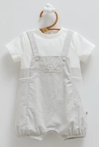 Salopetă Caramell New Linen Grey & Ivory (3-6L) cumpăra în Chișinau
