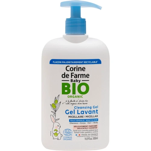 Шампунь и гель для душа детский Corine de Farme Bio Organic Micella, 500 мл купить в Кишиневе
