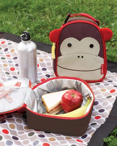 Geantă pentru prânz Skip Hop Zoo Maimuță, 19 x 8,25 x 23 cm cumpăra în Chișinau