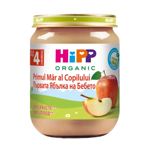 Piure HiPP Primul măr (4 luni+), 125 g cumpăra în Chișinau