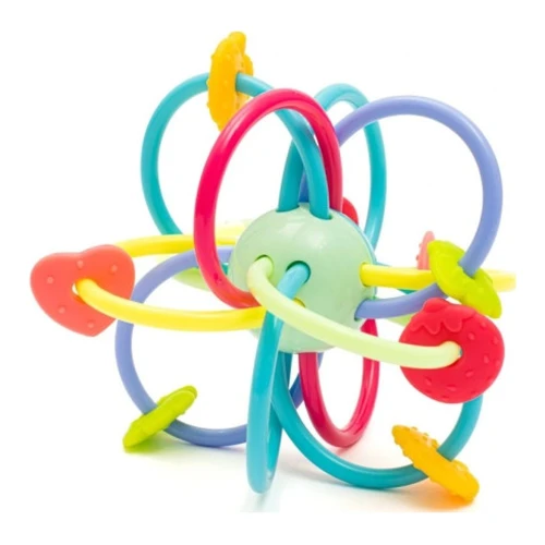 Jucărie zornăitoare-dințitor Baby Mix 46283 din silicon cumpăra în Chișinau