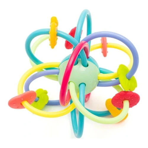 Jucărie zornăitoare-dințitor Baby Mix 46283 din silicon cumpăra în Chișinau