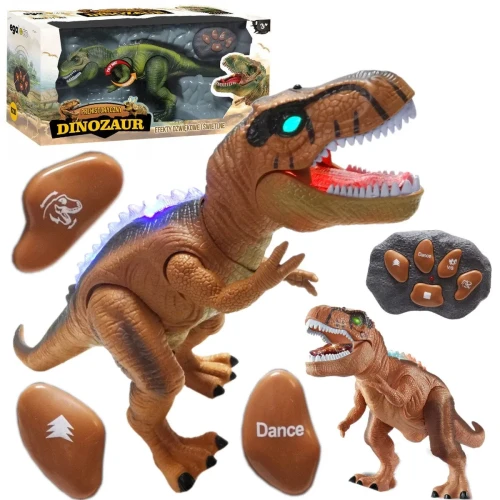 Jucărie interactivă Essa Toys Dinozaur Tiranosaur Rex cu efecte sonore și luminoase cumpăra în Chișinau