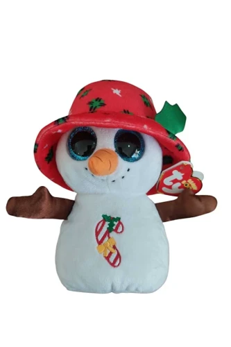Плюшевая игрушка TY Снеговик в шапке Brrrnie Beanie Boos, 15 см купить в Кишиневе