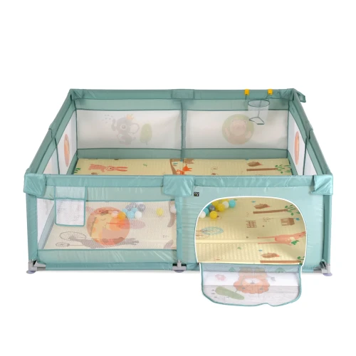 Манеж Moni GameZone 60 balls Mint, 200x180 см купить в Кишиневе