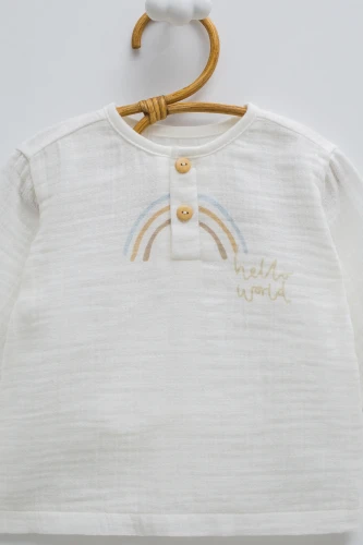 Set din 2 piese Caramell Jungle Friends Ivory & Beige (6-9L) cumpăra în Chișinau